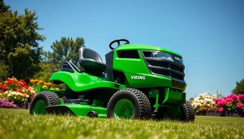 Tout savoir sur le tracteur tondeuse Viking : performance et choix